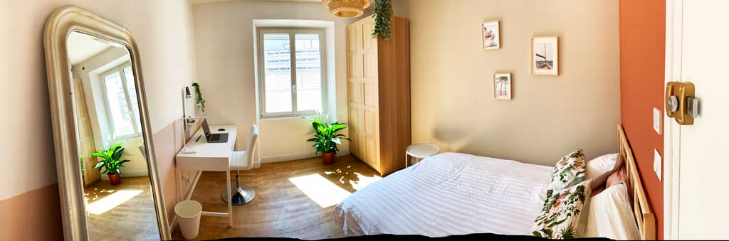 Vue chambre La Bloom